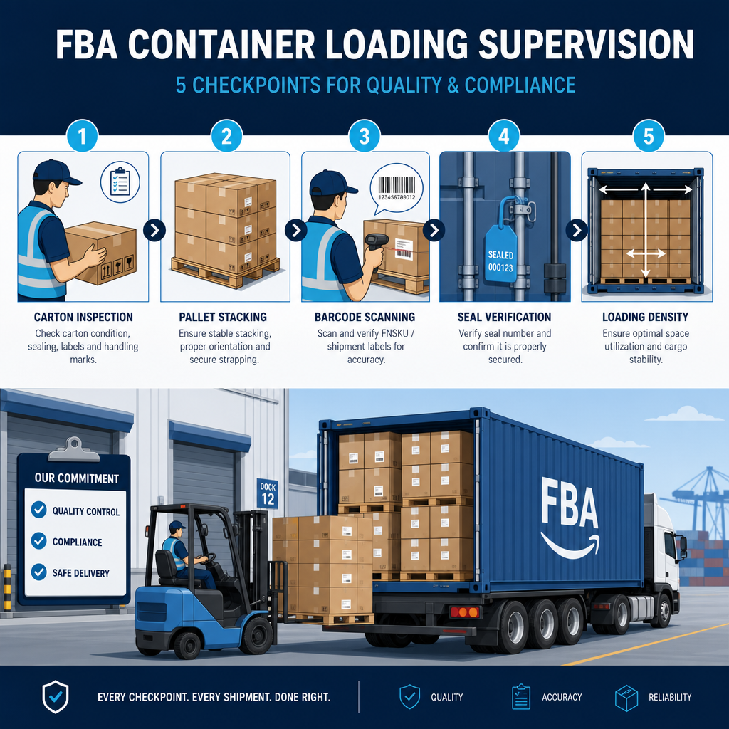 Container Loading Supervision — 5 FBA Checkpoints