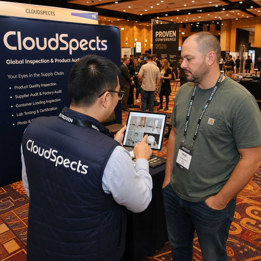 CloudSpects booth at the Proven Conference 2026 in Las Vegas